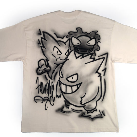 Airbrushed Ghosts (Oversized Boxy Tee)